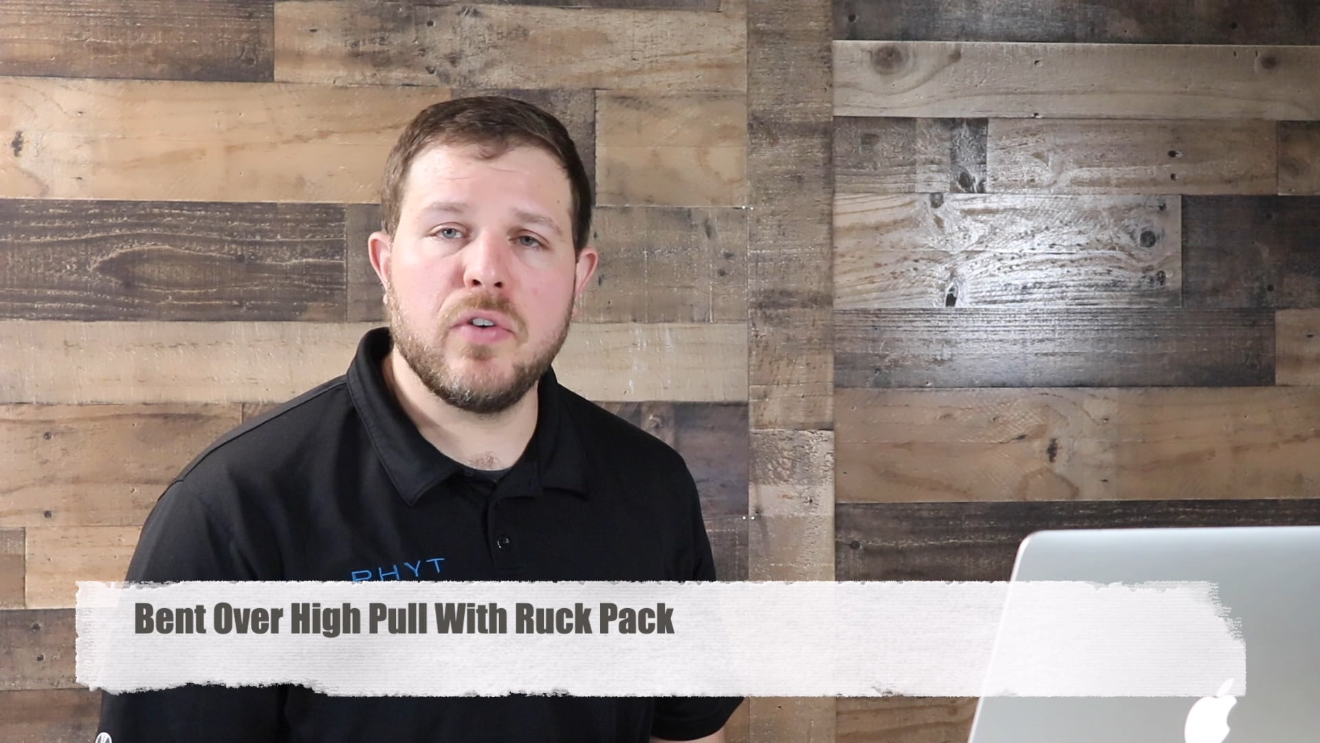 Bent Over High Pull with Ruck Pack