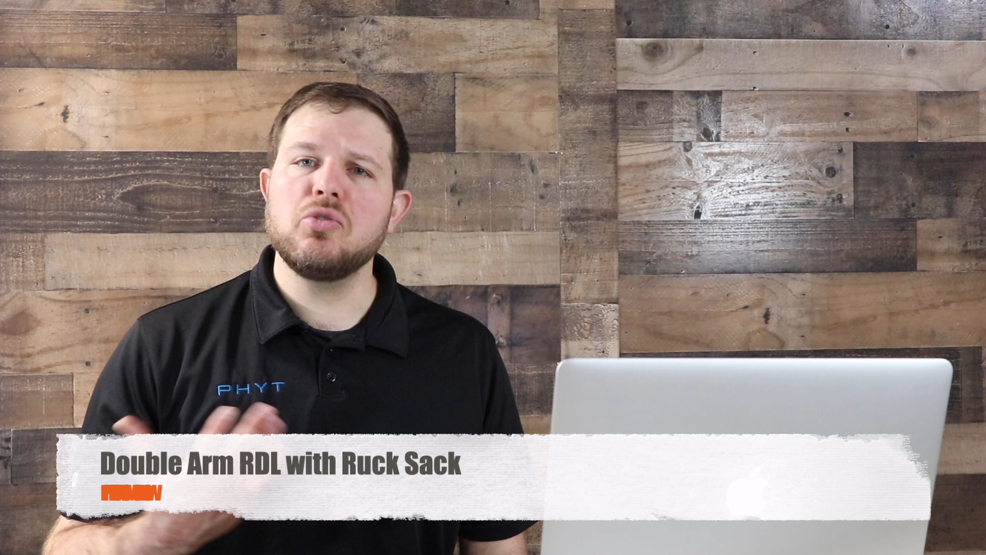 Double Arm RDL with Ruck Sack