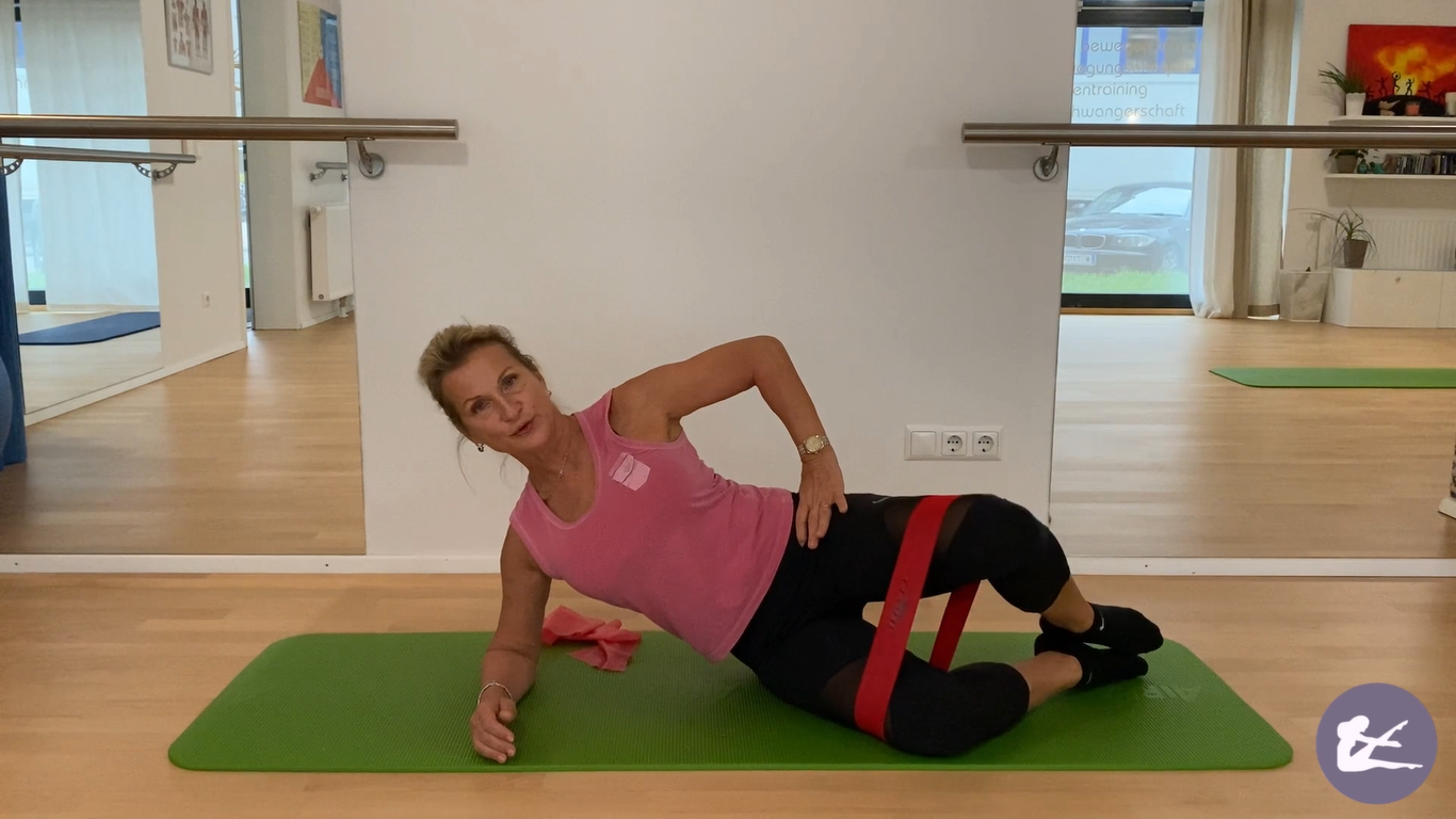 Stärkung der Muskeln rund um das Hüftgelenk