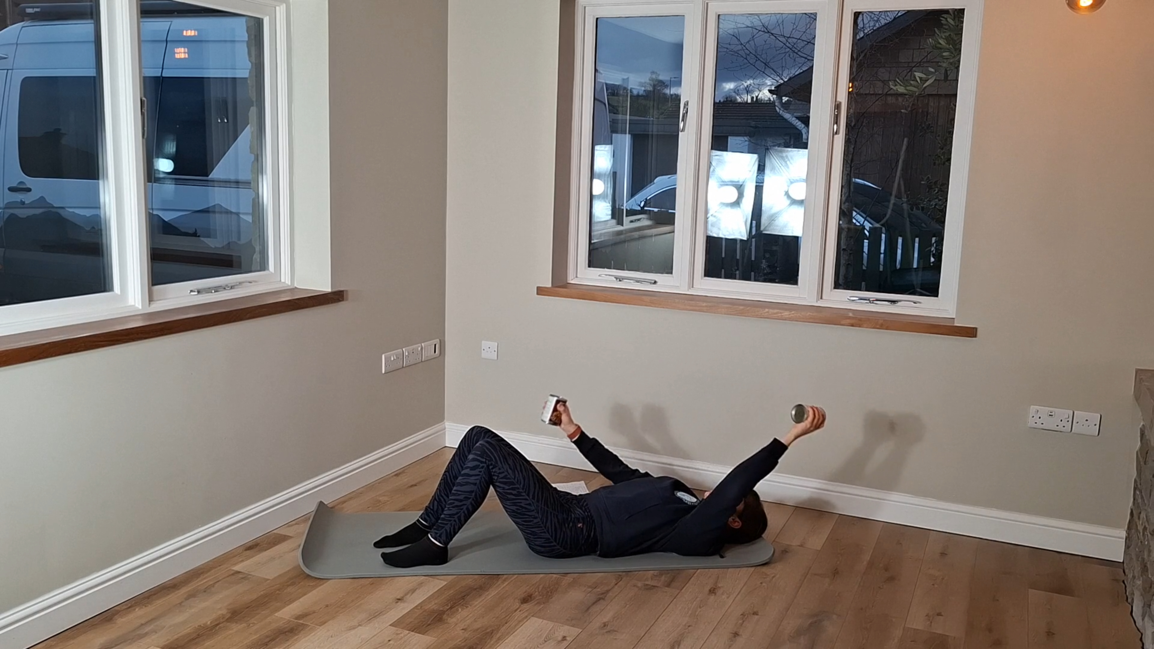 Level 1 Hand Weights Class, with Kirsten