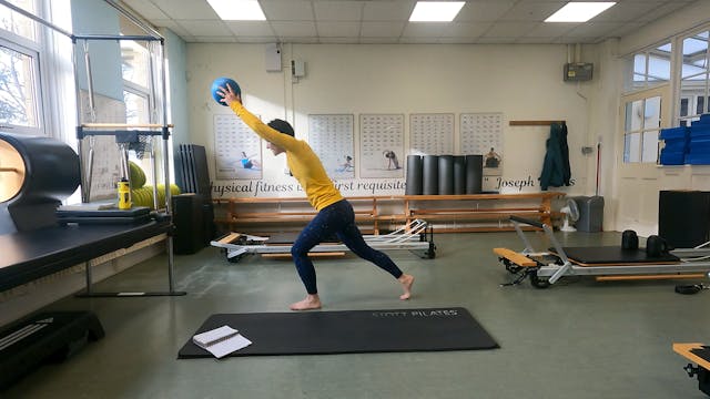 Level 1 Ball Class, with Beth