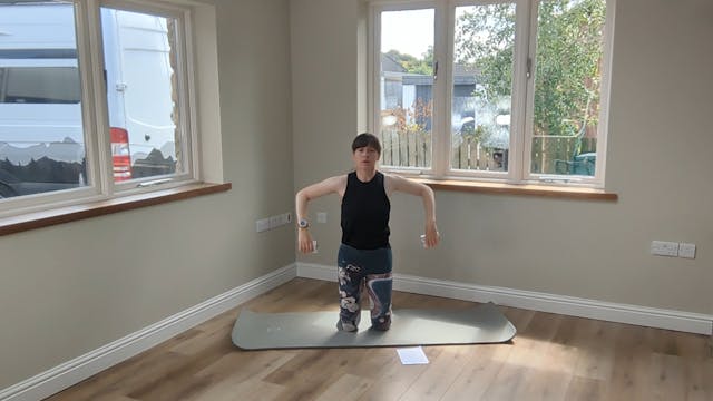 Level 2 Hand Weights Class, with Kirsten