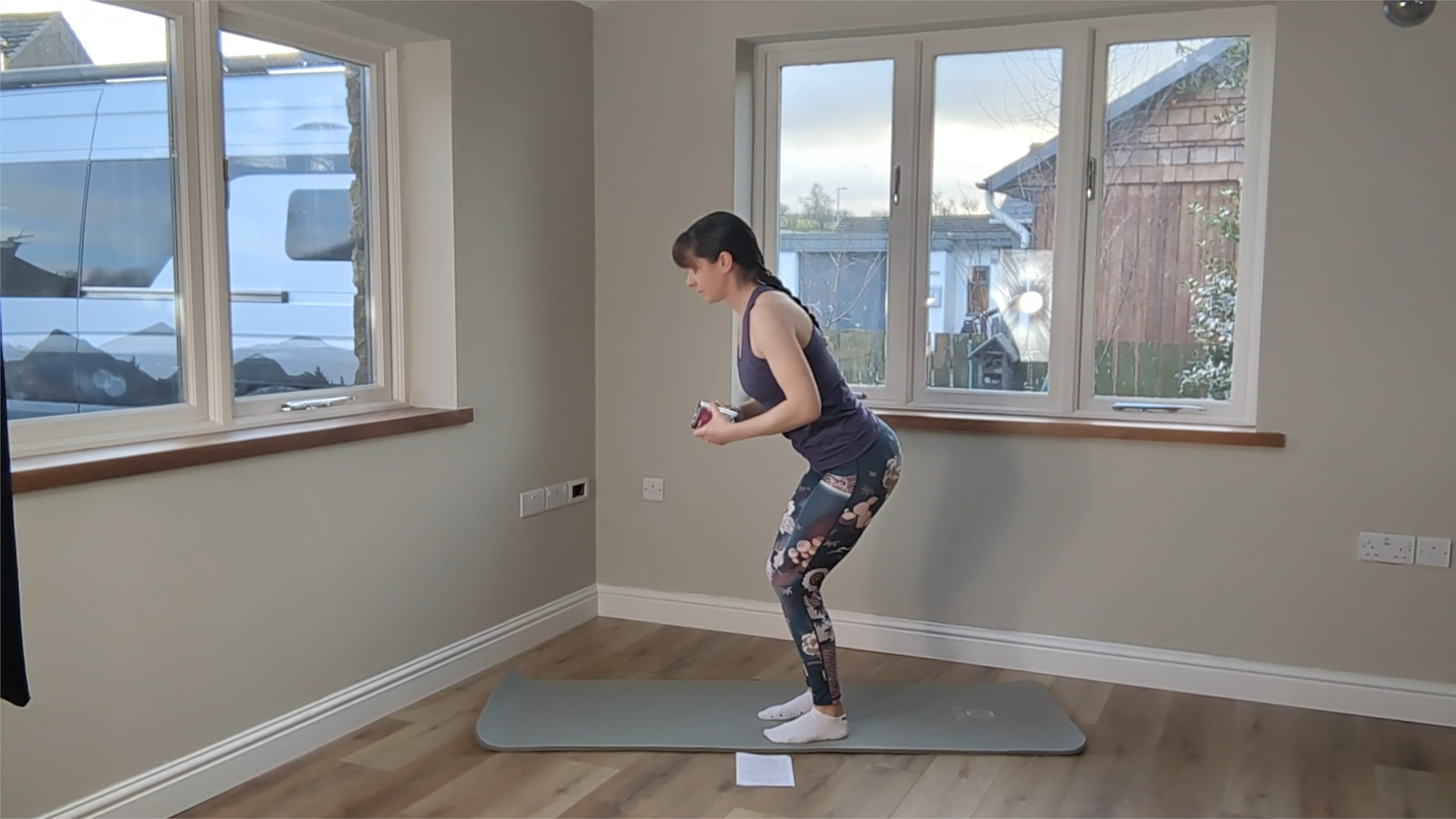 Level 2 Hand Weights Class, with Kirsten