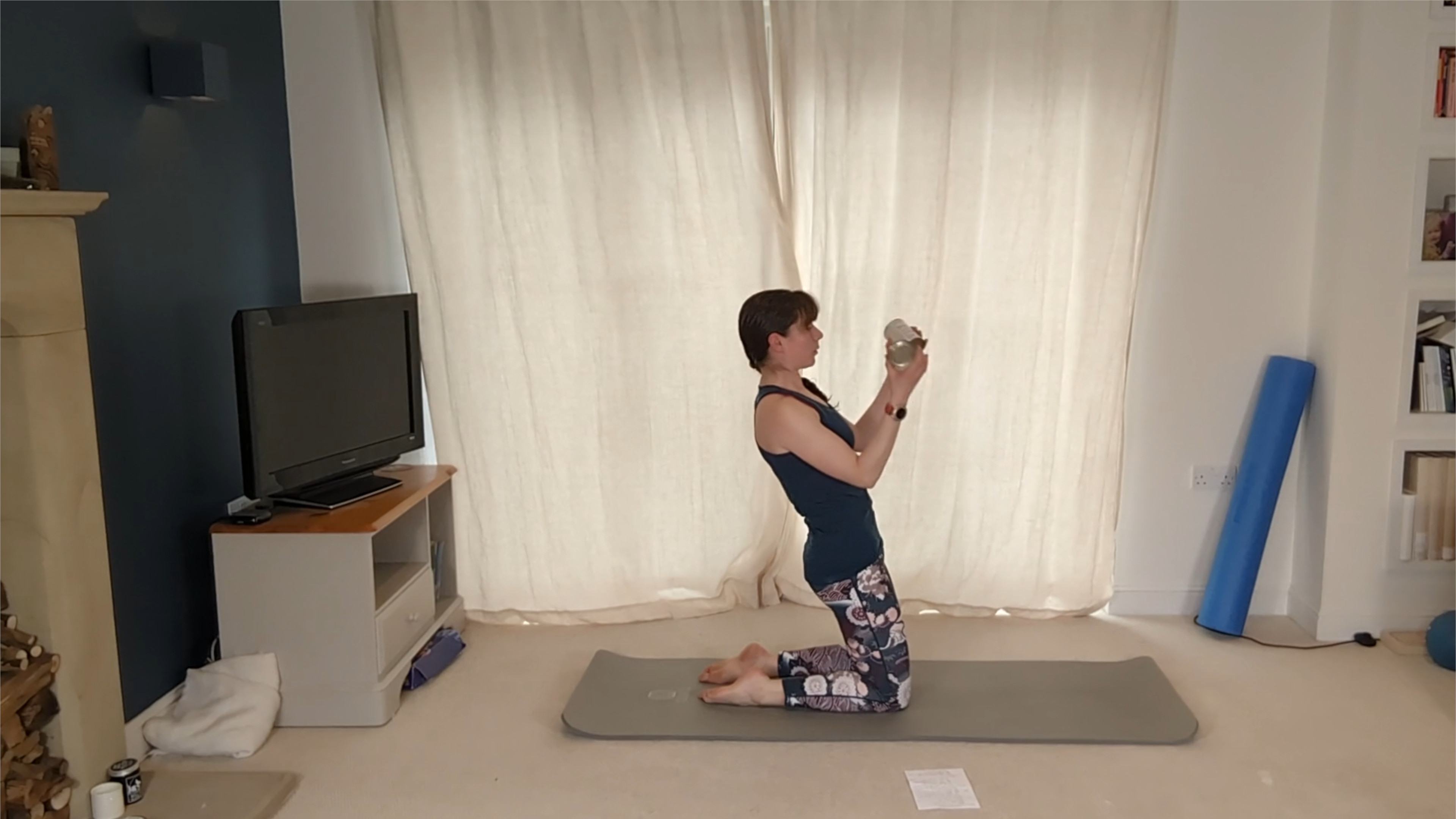 Level 2 Hand Weights Class, with Kirsten