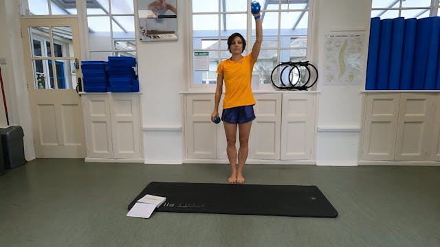 Level 1 Hand Weights Class, with Beth