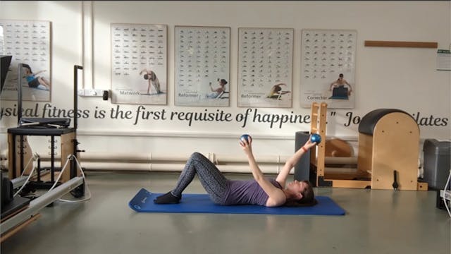 Level 1 Hand Weights Class, with Kirsten