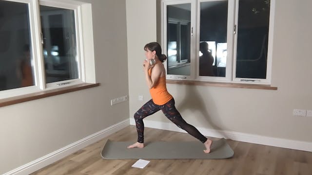 Level 3 Hand Weights Class, with Kirsten