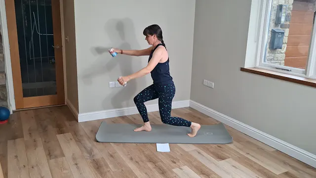 Level 3 Hand Weights Class, with Kirsten