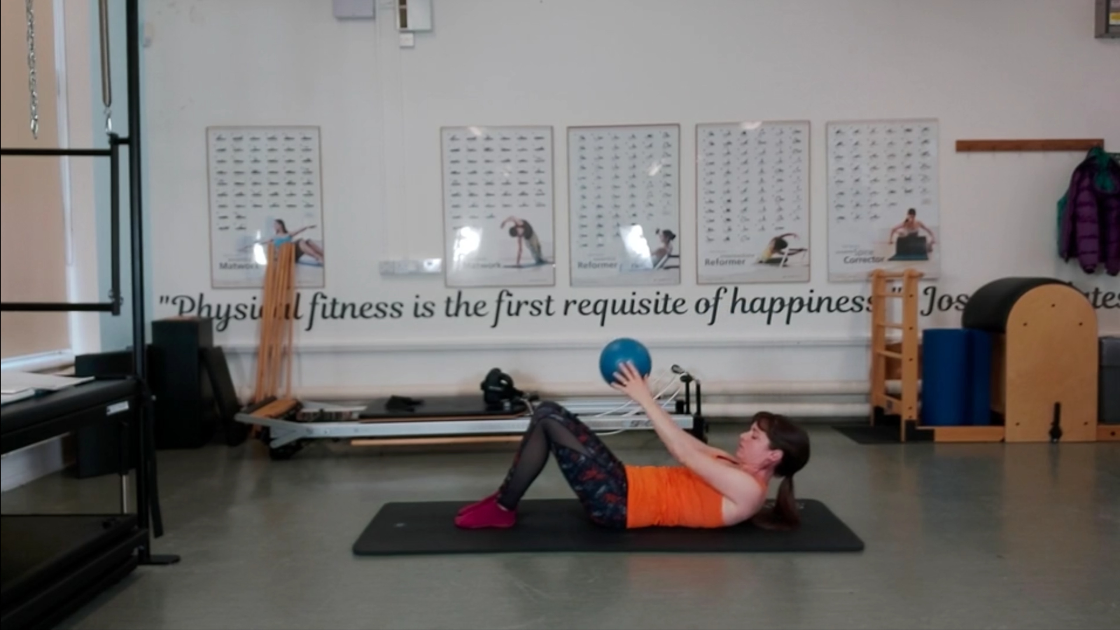 Level 2 Ball Class, with Kirsten