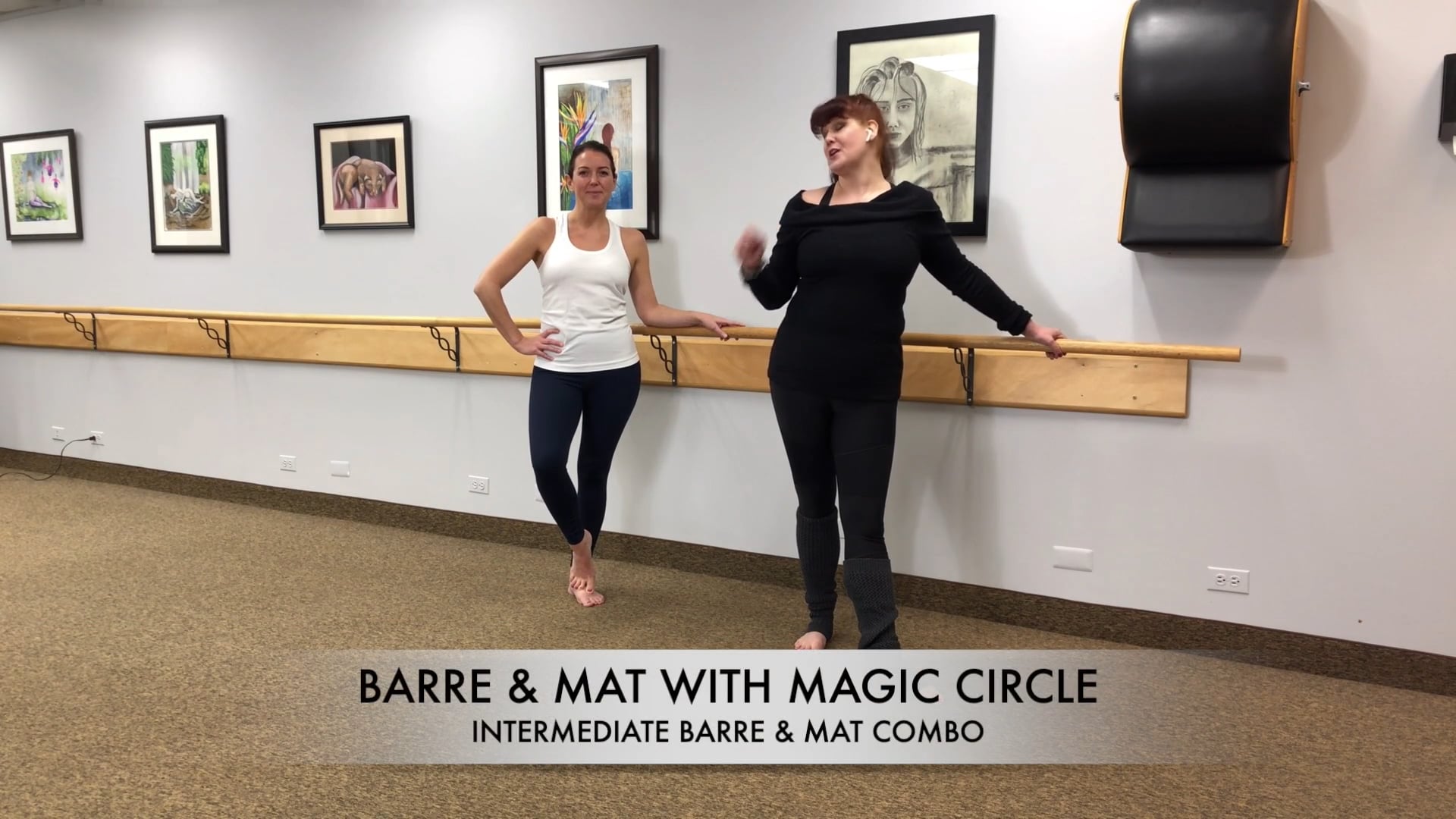 BARRE & MAT W/ RING | INTERMEDIATE | JULIE S