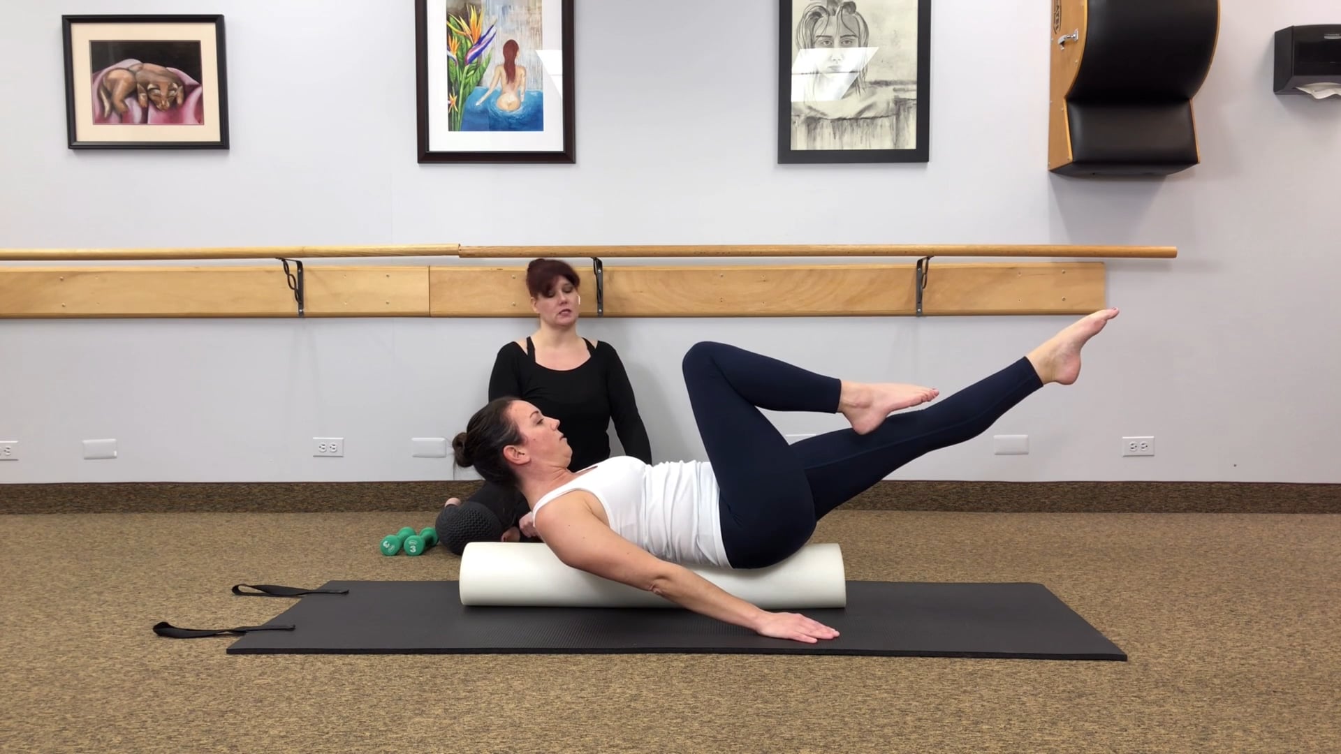 FOAM ROLLER & WEIGHTS | INTERMEDIATE LEVEL | JULIE S