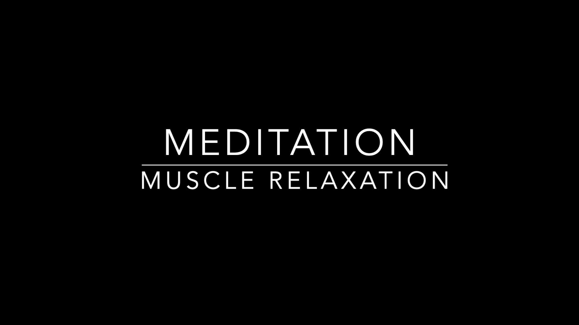 MEDITATION | MUSCLE RELAXATION | JULIE S