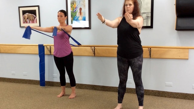 BARRE AND RESISTANCE BANDS | INTERMEDIATE | JULIE S