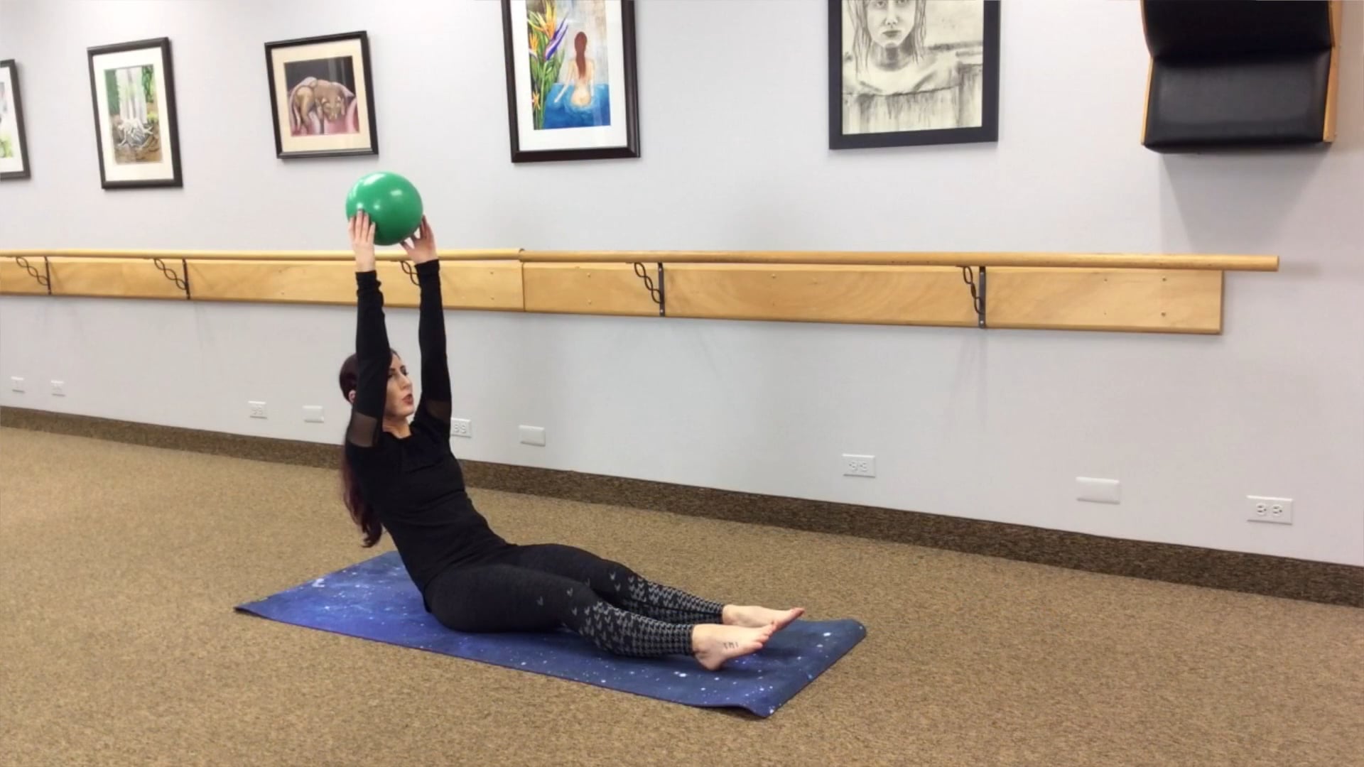 SMALL BALL | ABS AND GLUTES | INTERMEDIATE | ALEX N