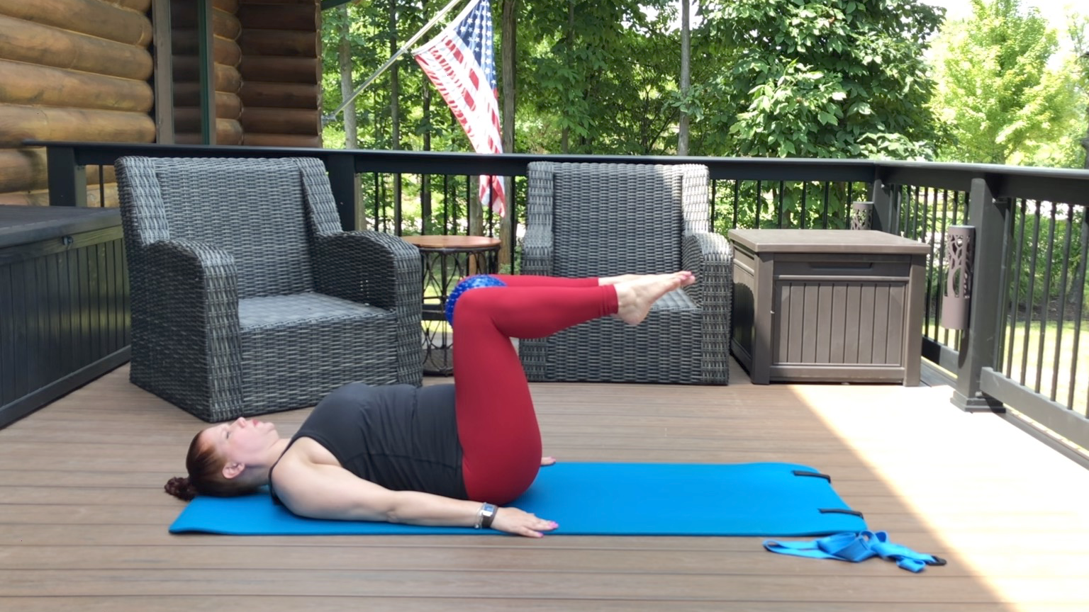 HEALTHY BACKS WITH SMALL BALL & YOGA STRAP | BASIC | JULIE S