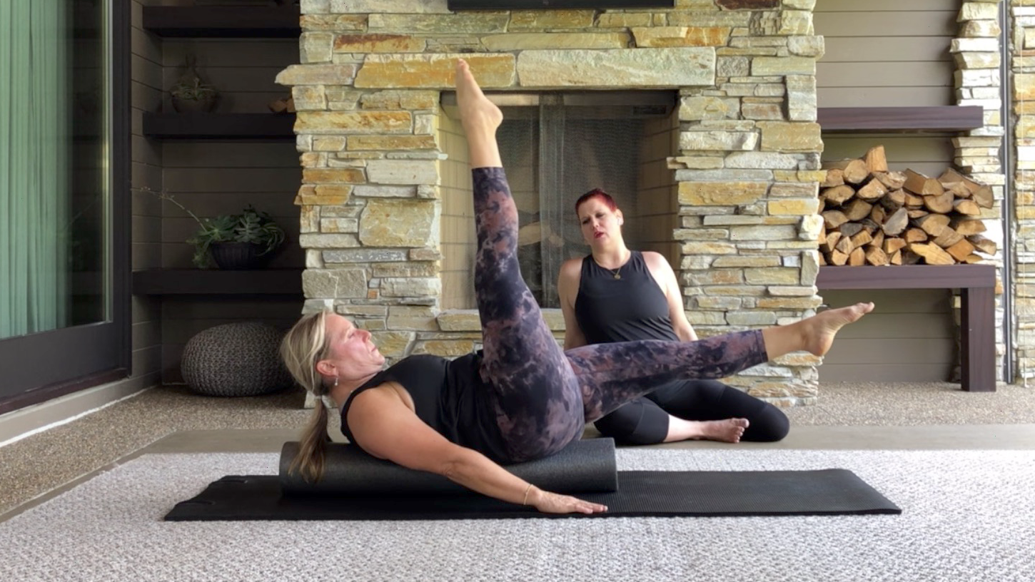 ADVANCED FOAM ROLLER WITH WEIGHTS | JULIE