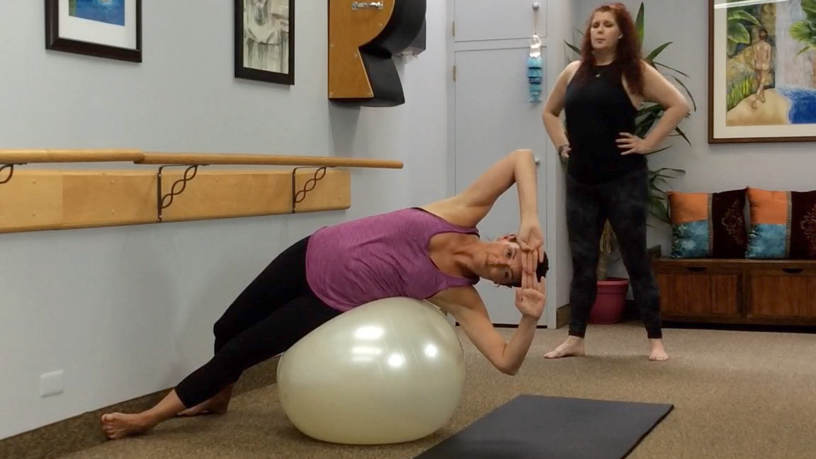 MAT WITH LARGE BALL | INTERMEDIATE LEVEL | JULIE S