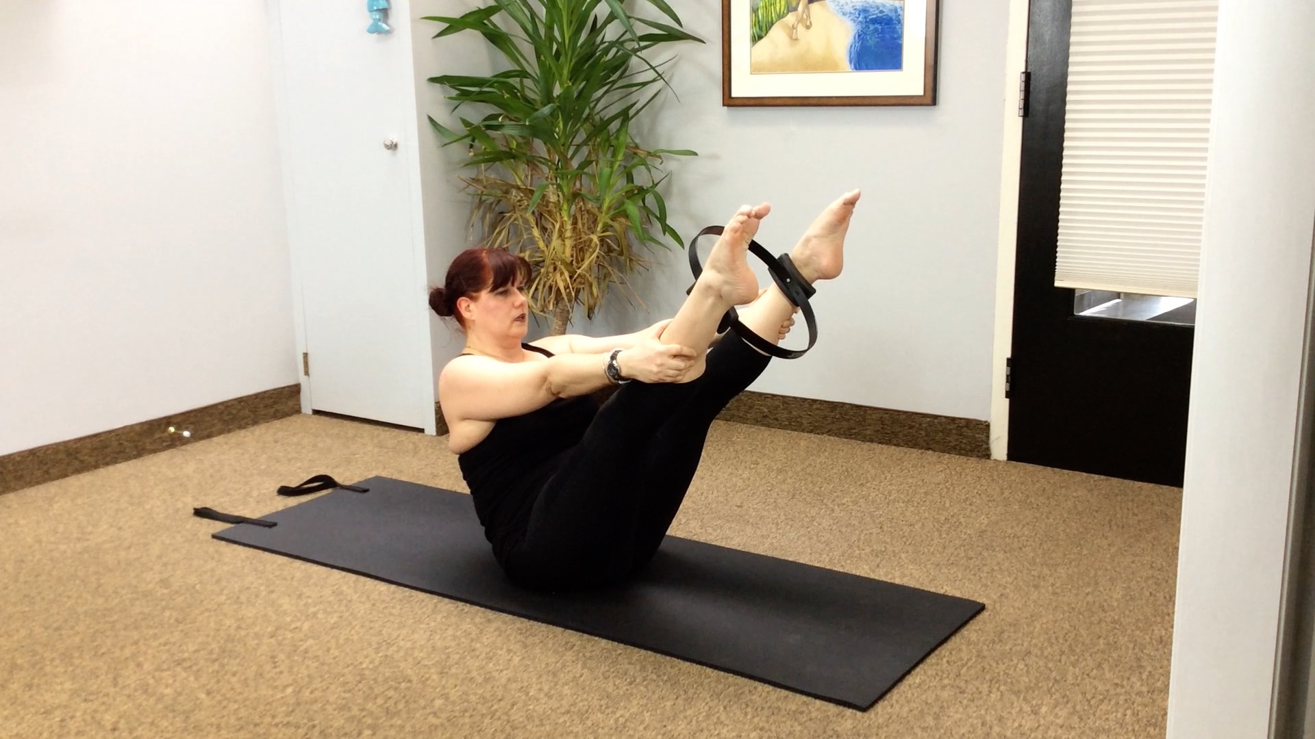 ADVANCED CLASSIC PILATES MAT WITH RING | JULIE S