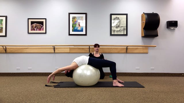 ARMS AND ABS | STABILITY BALL AND WEI...