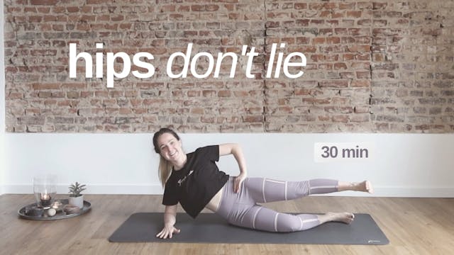 Hips don't lie!