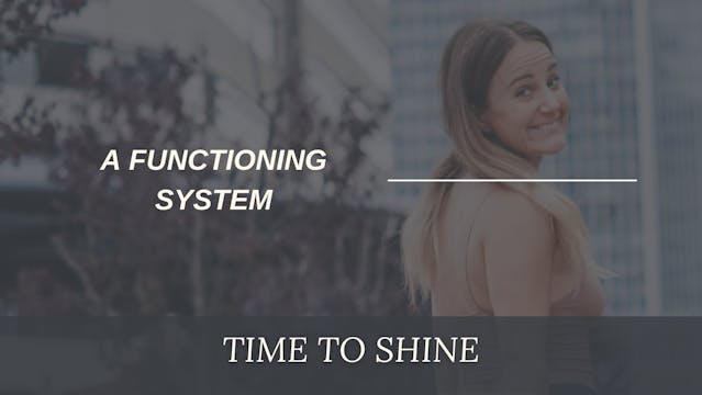 functioning system