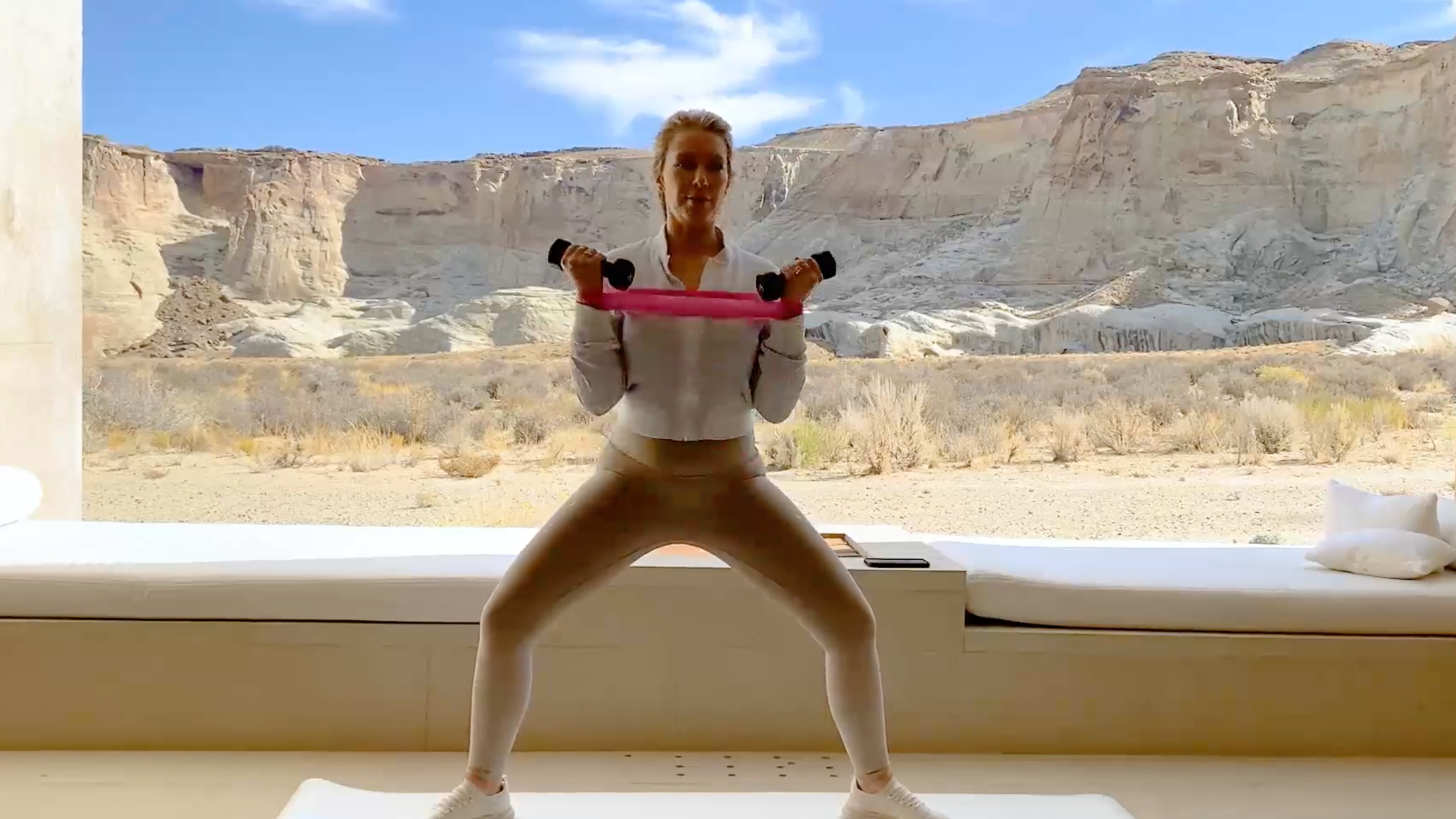 Workout 2: Power Arms // Bands & Hand Weights