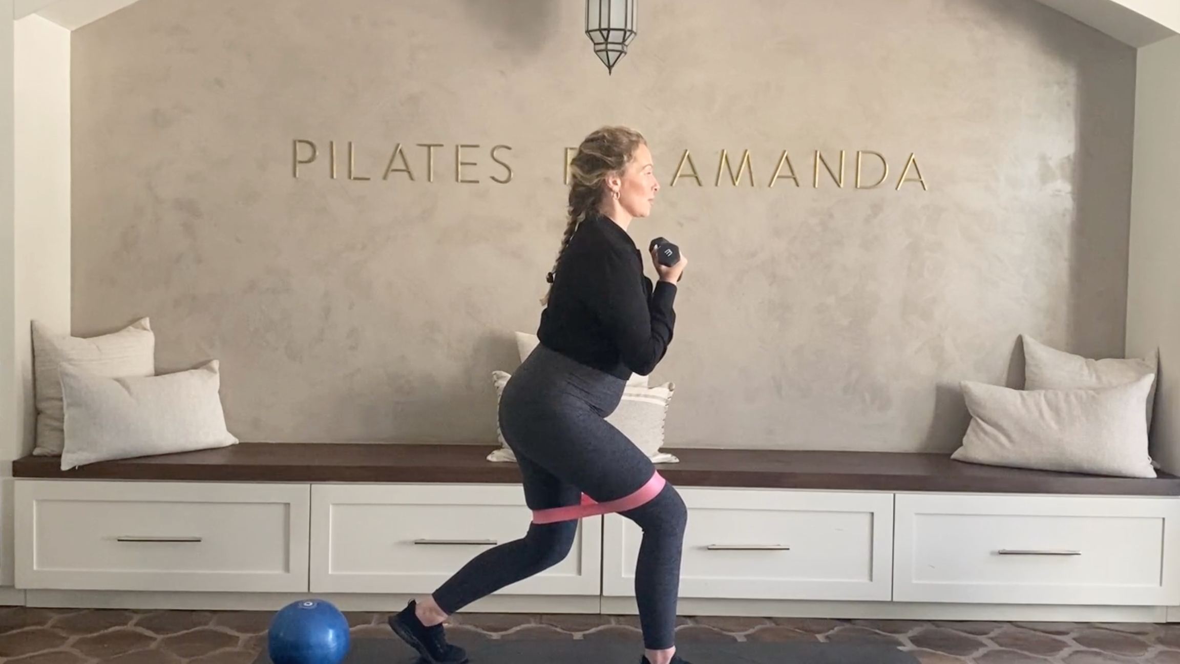 Workout 5: Arms and Lower Body // Ball, Bands & Hand Weights