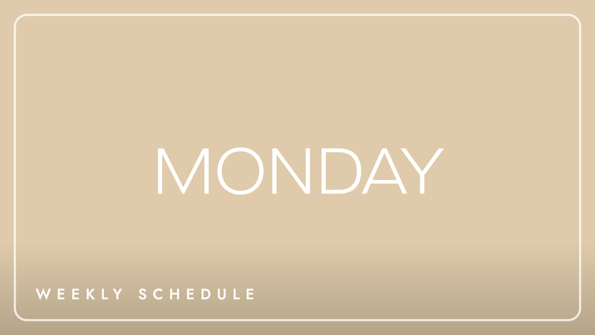 Monday