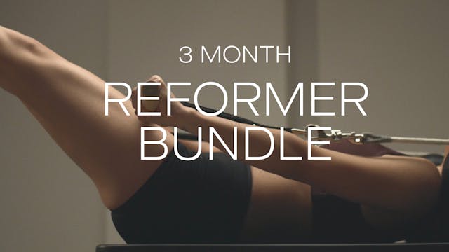 Full Reformer Series 3 Month Rental Bundle