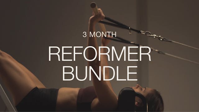 Full Reformer Series 3 Month Rental Bundle