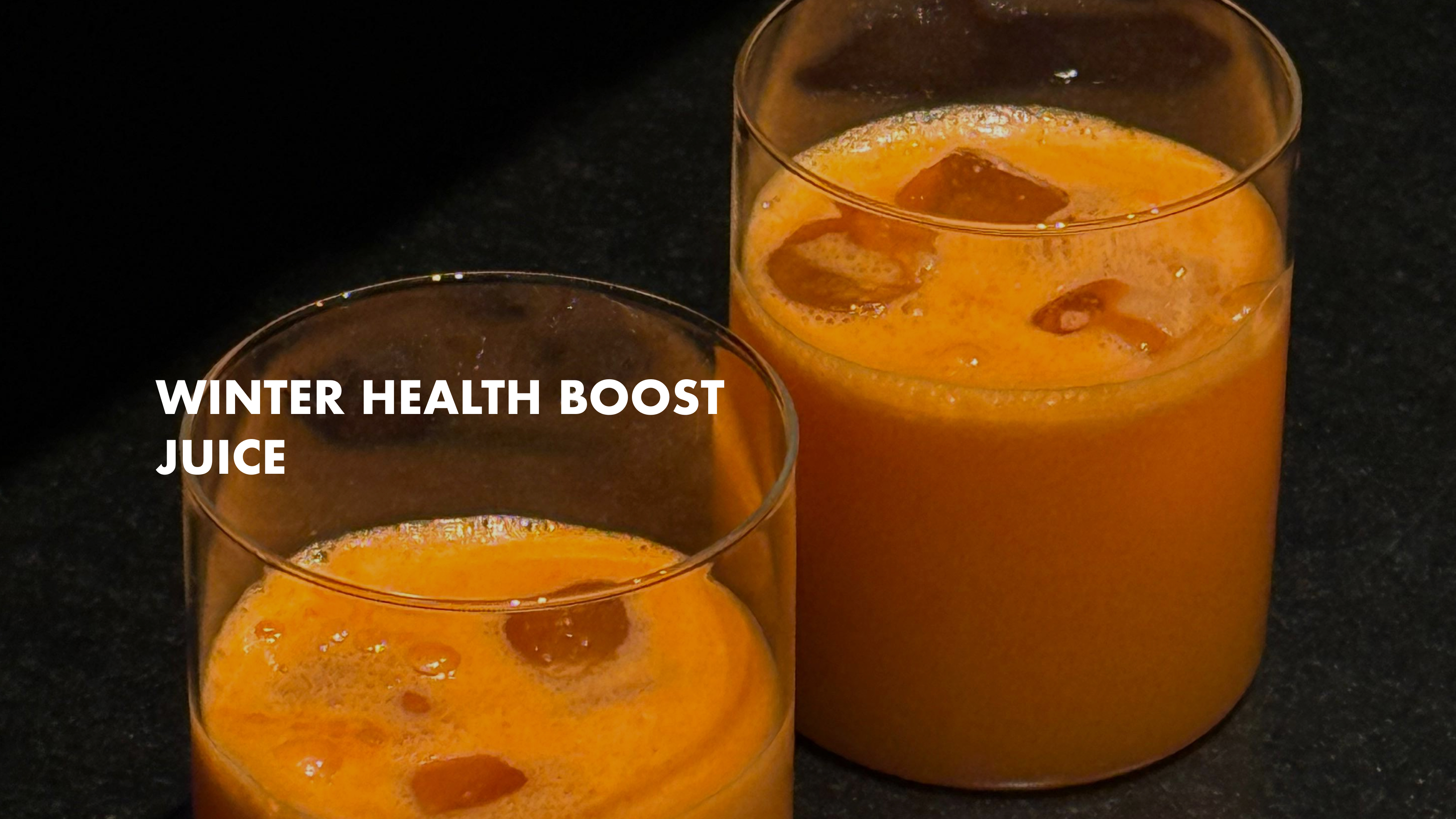 NEW: Winter Health Boost Juice