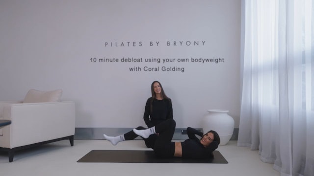 NEW: 10 minute debloat and detox using your own bodyweight with Coral Golding