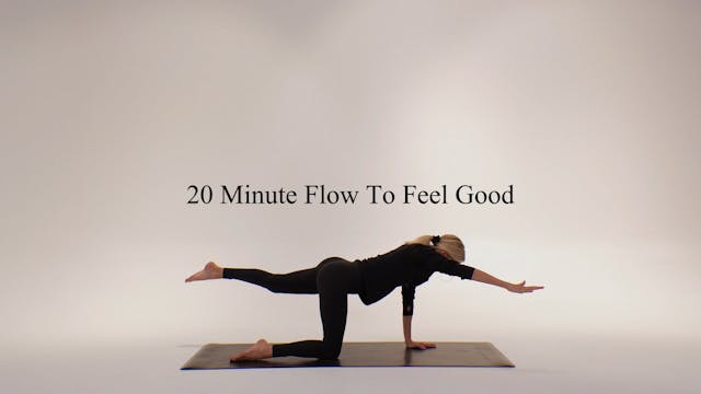 20 minute flow to feel good