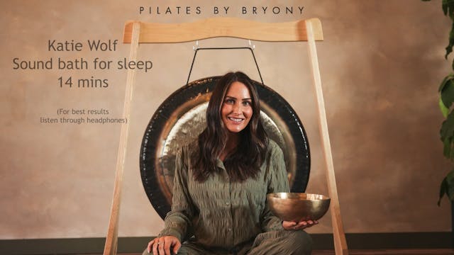 NEW: 14 minute sound bath for sleep