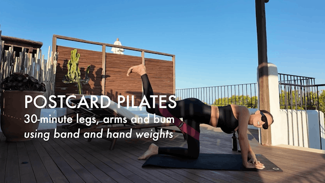 30-minute legs, arms and bum using ba...