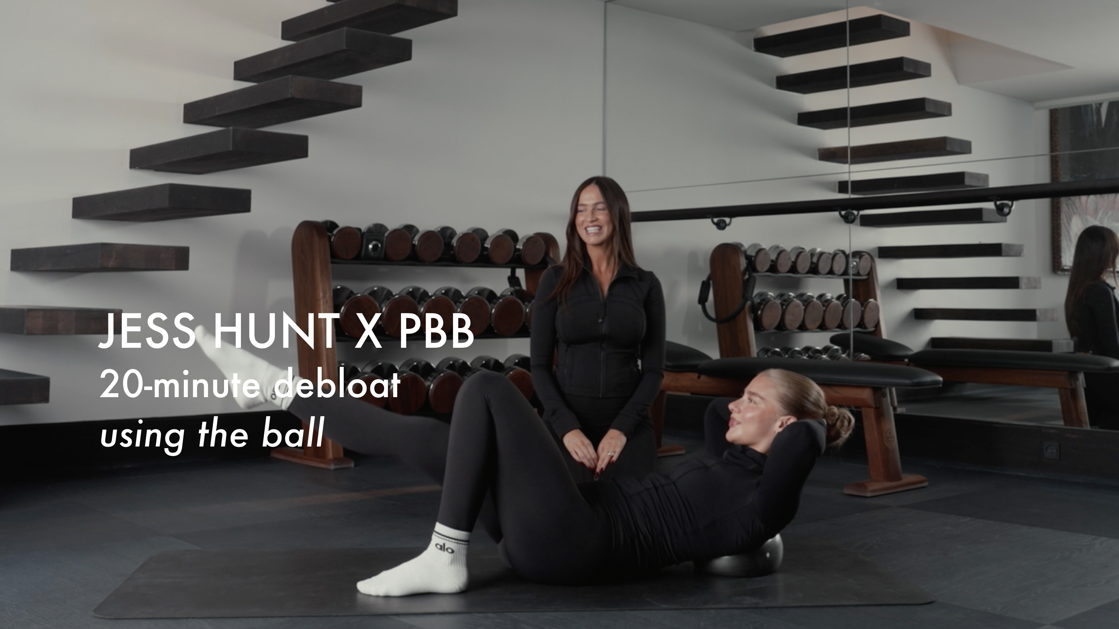 NEW WITH JESS: 20-minute debloat using the ball