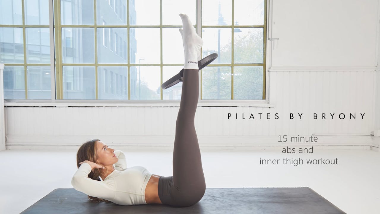 15 minute abs and inner thigh workout using the ring The Lower