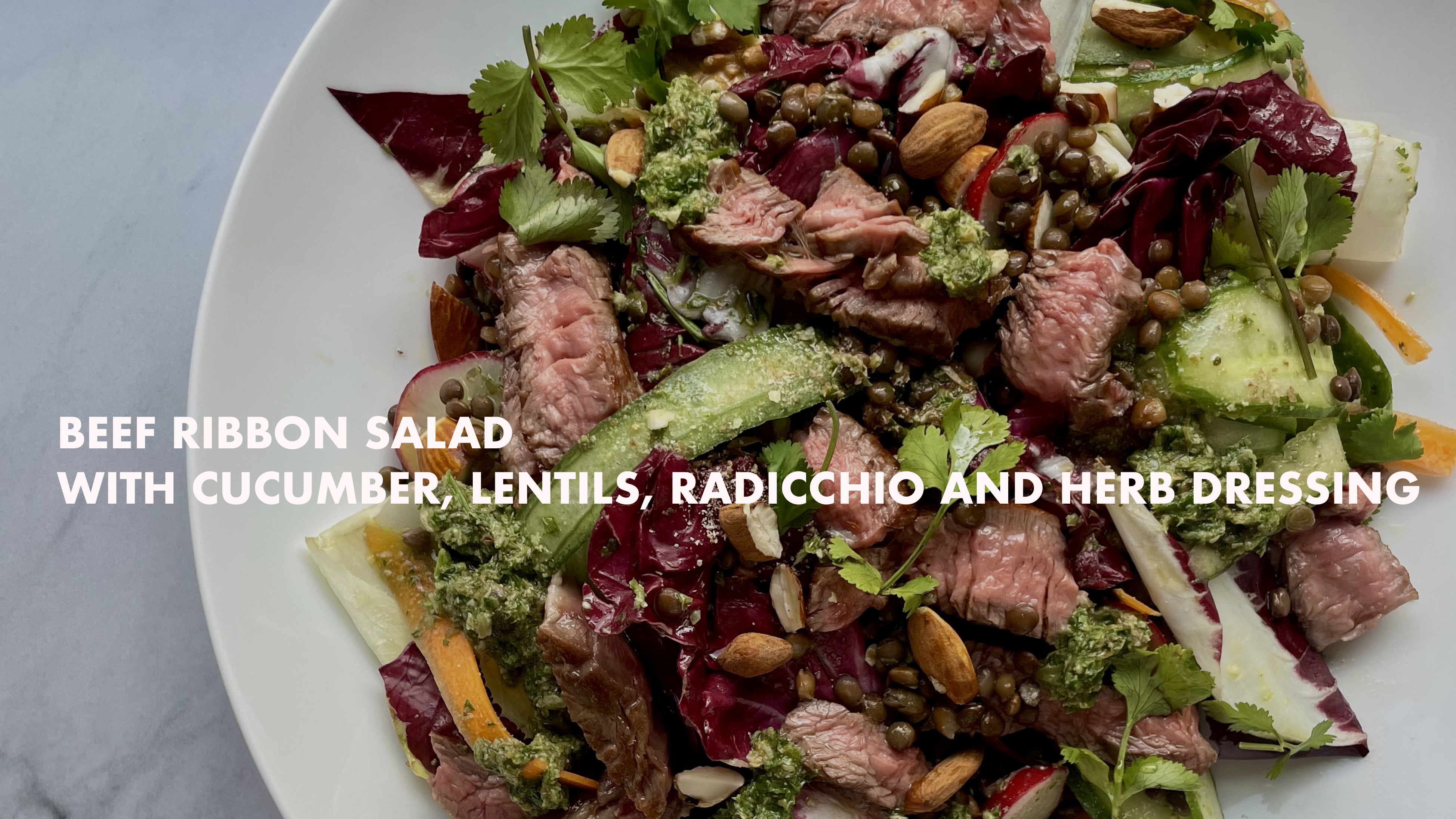 Beef Ribbon Salad