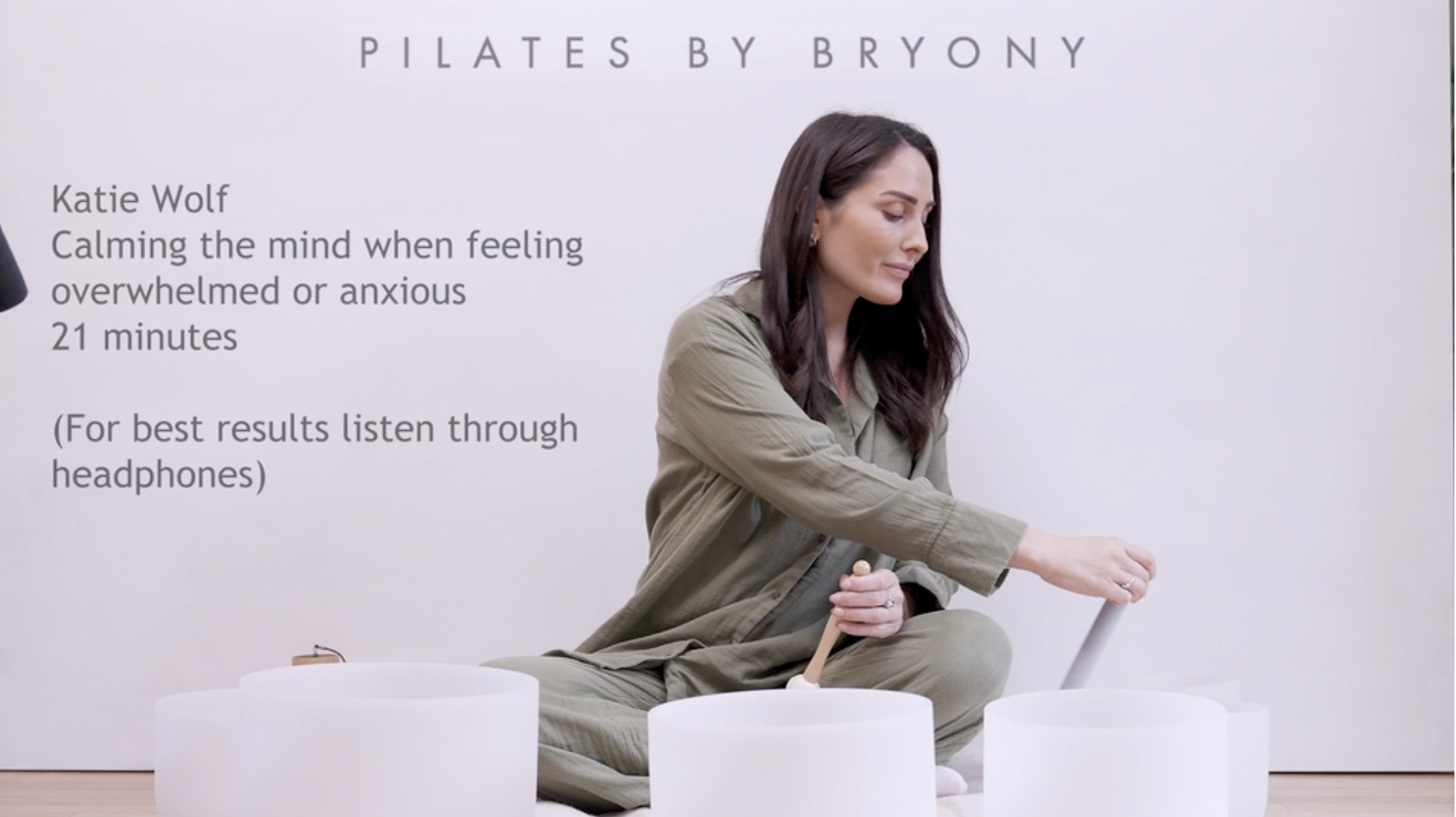 Calming the mind when feeling overwhelmed or anxious 