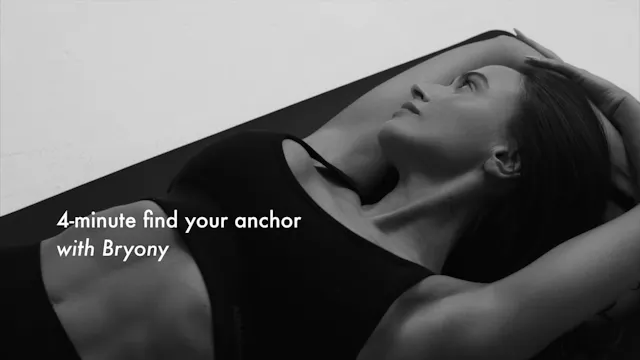NEW: 4-minute find your anchor