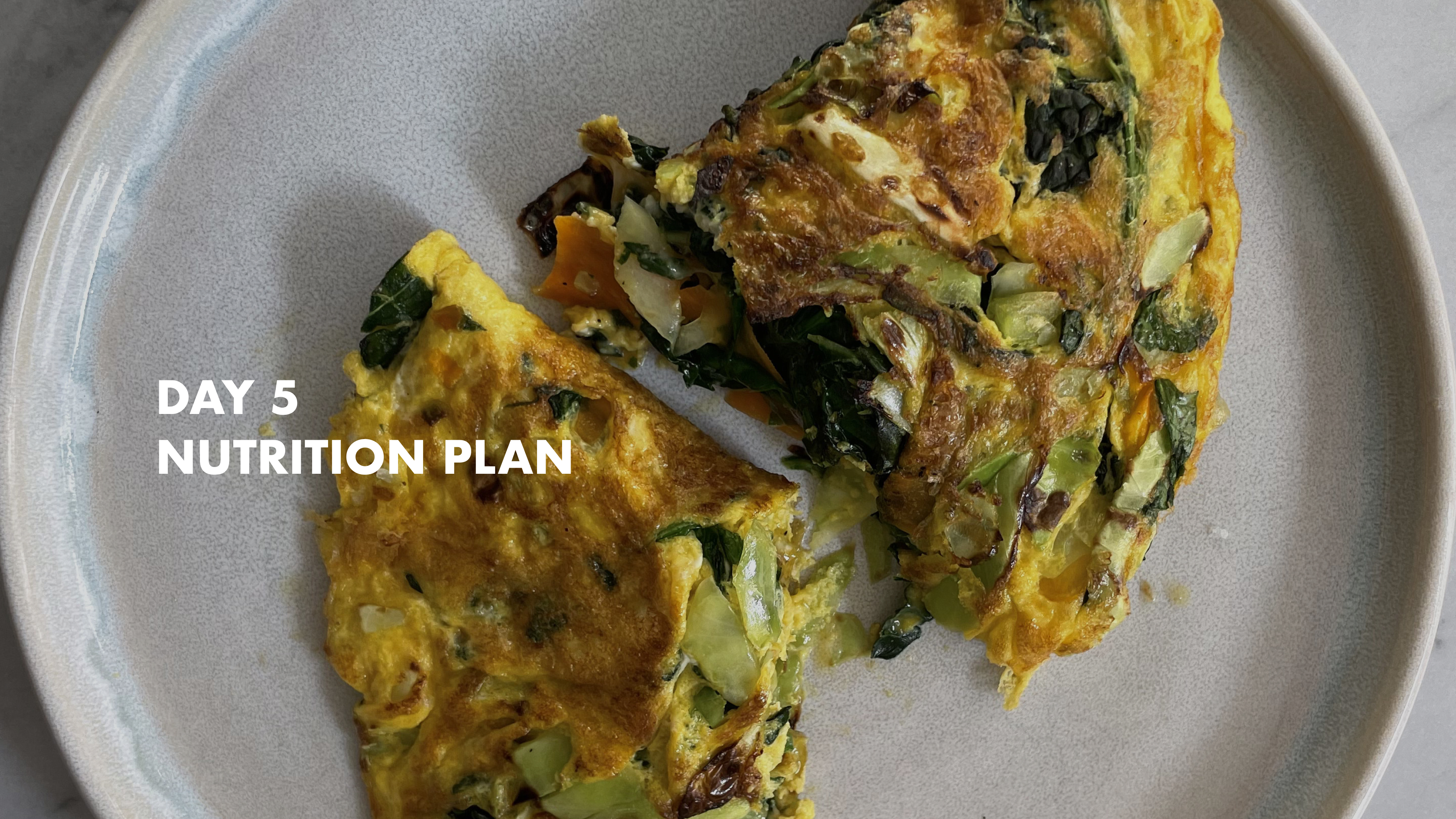DAY 5 - Nutrition Plan