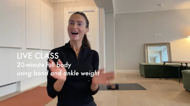 NEW LIVE: 20-minute full body using b...