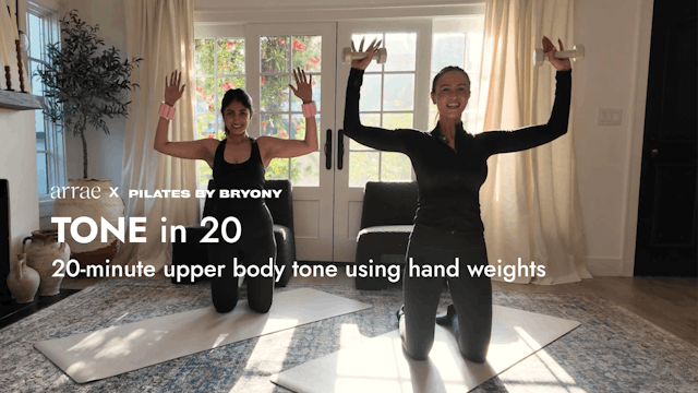 20-minute upper body tone using hand ...