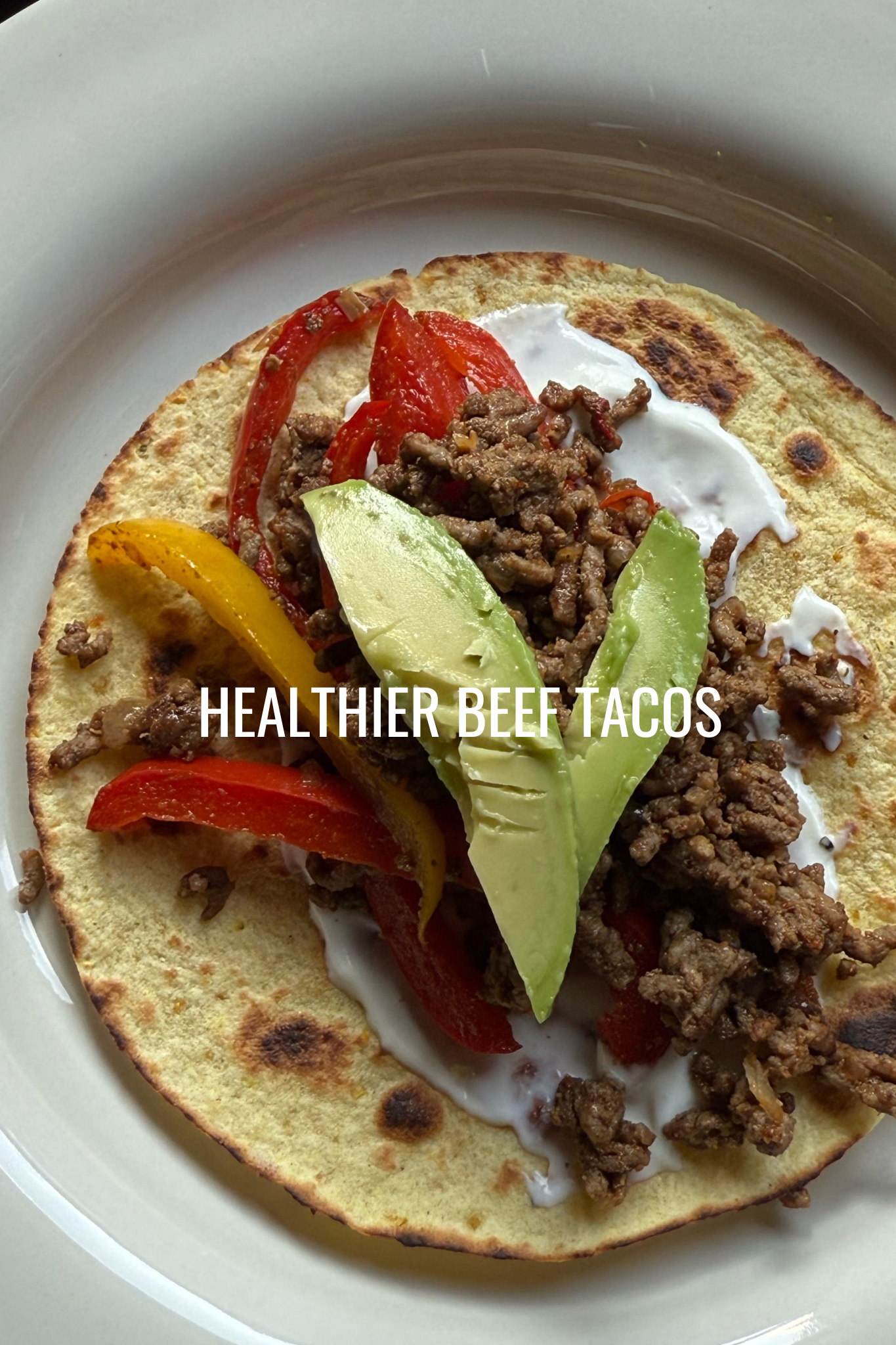 Healthier Beef Tacos