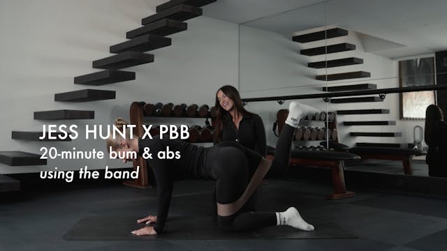 NEW WITH JESS: 20-minute bum & abs us...