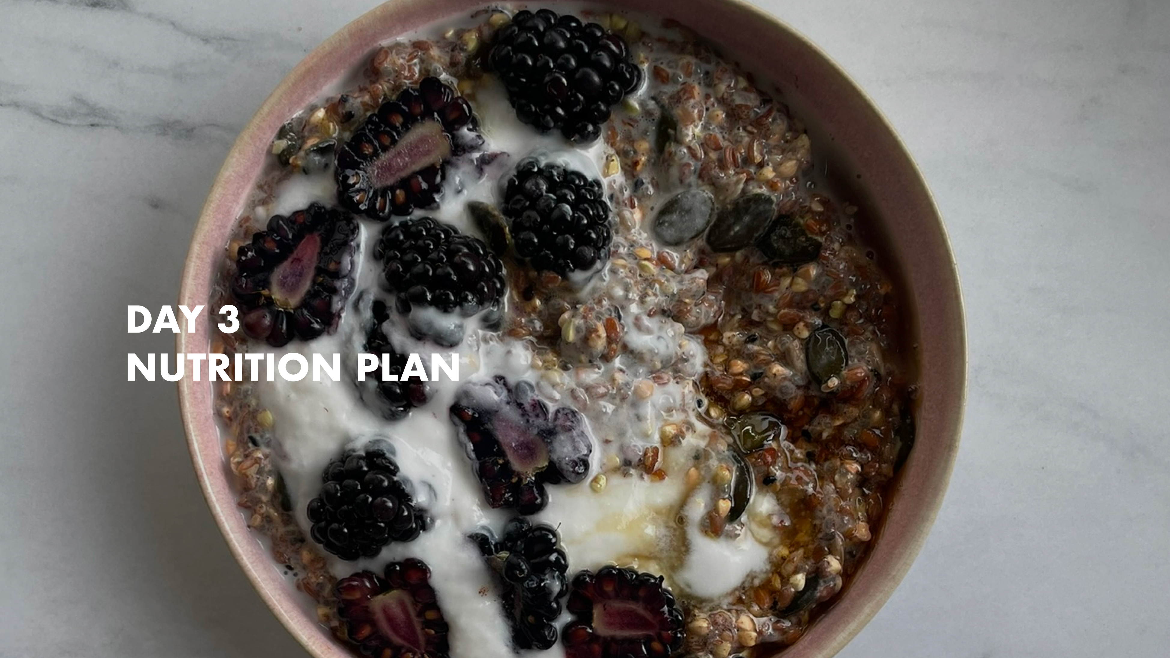 DAY 3 - Nutrition Plan
