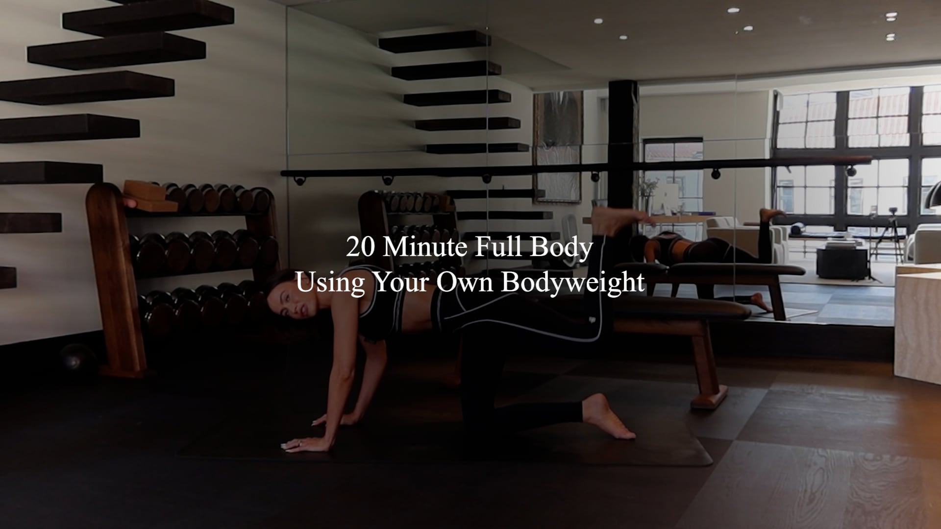 NEW: 20 minute full body using bodyweight