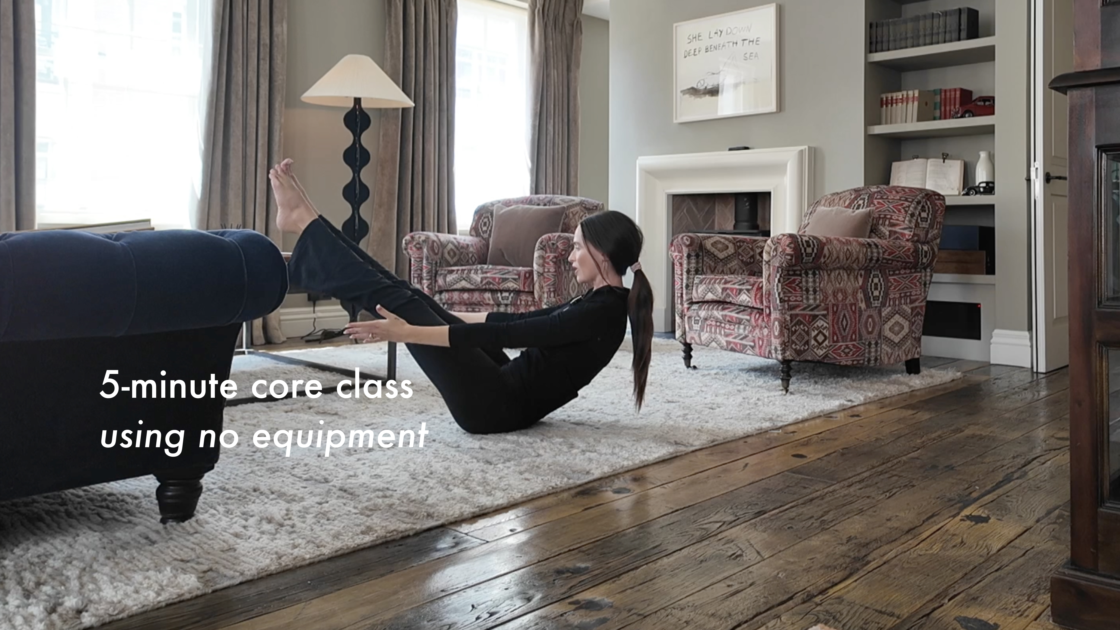 NEW: 5-minute core class using no equipment
