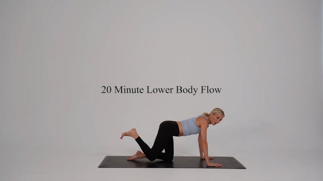 20 minute lower body flow