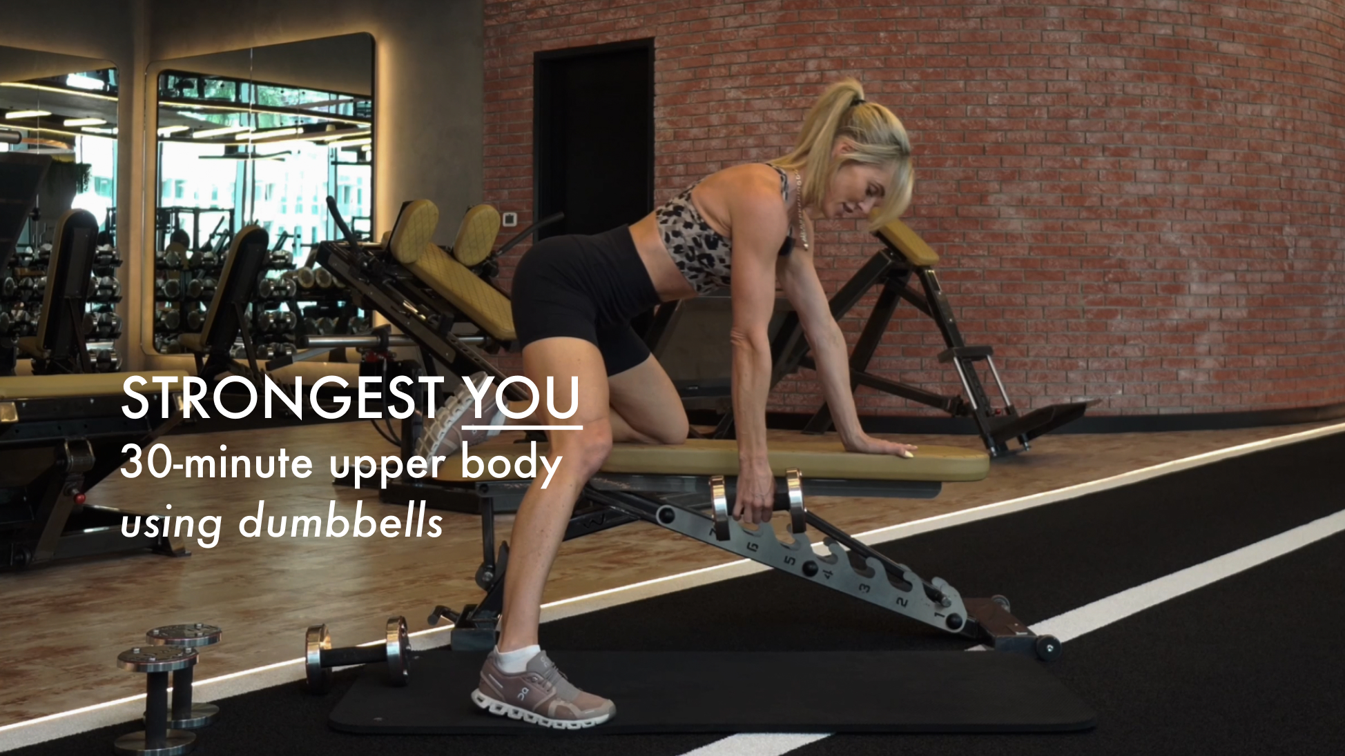 NEW: WEEK 2// 30-minute upper body using dumbbells